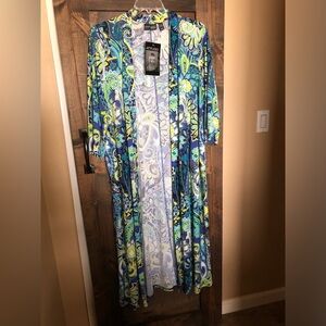 Knit topper/kimono/duster by Attitudes by Renee